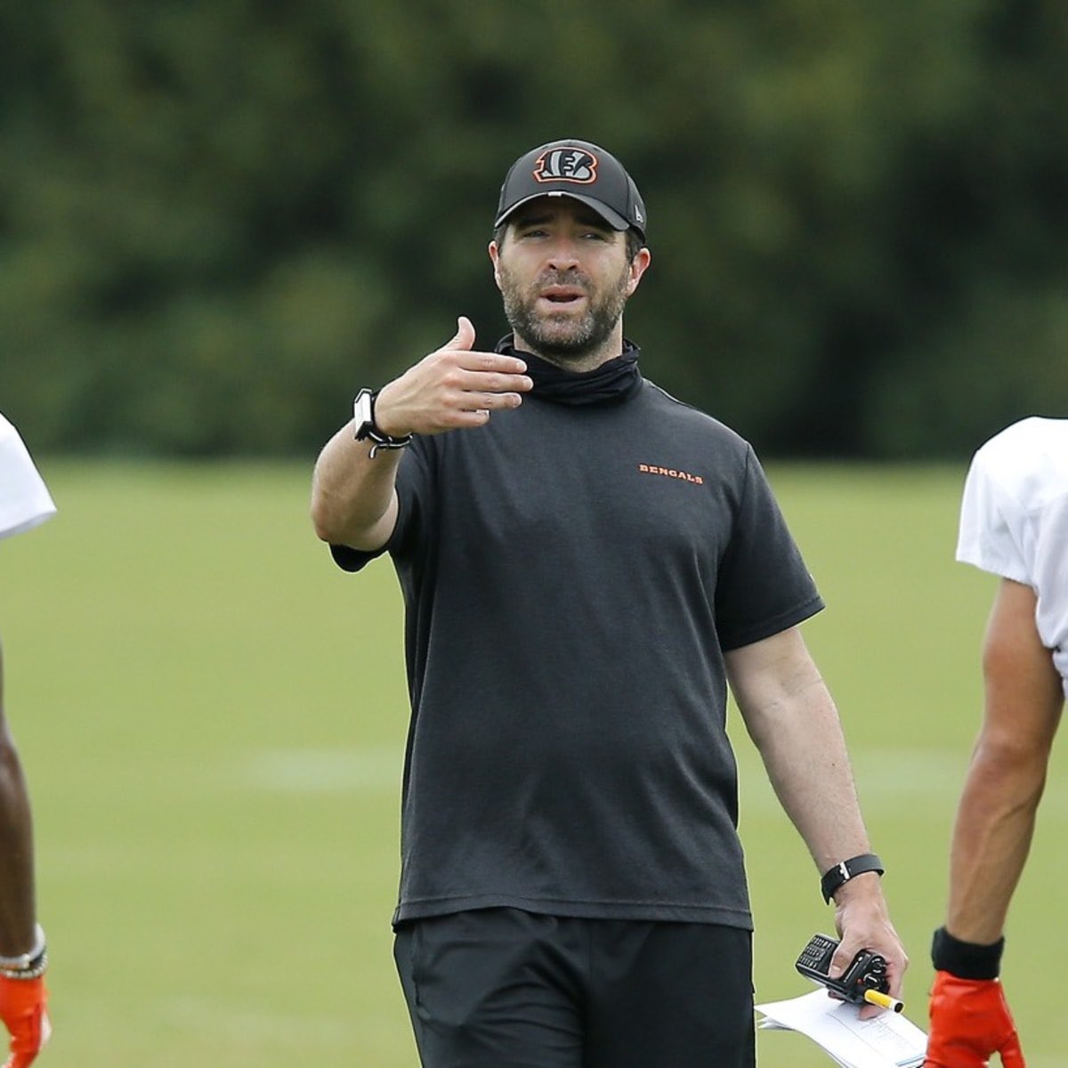 SharmSports's tweet image. QBS #Bengals OC Brian Callahan has coached:

Peyton Manning
Mathew Stafford
Joe Burrow
Derek Carr

Would love to see him work with Will Levis, who reminds me so much of Stafford… #Titans