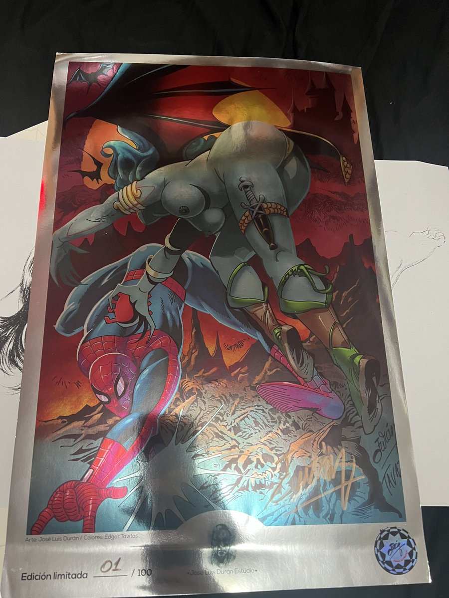 DiabloComics22's tweet photo. New Prints I can’t show on TikTok. https://t.co/muY2GLK1UK