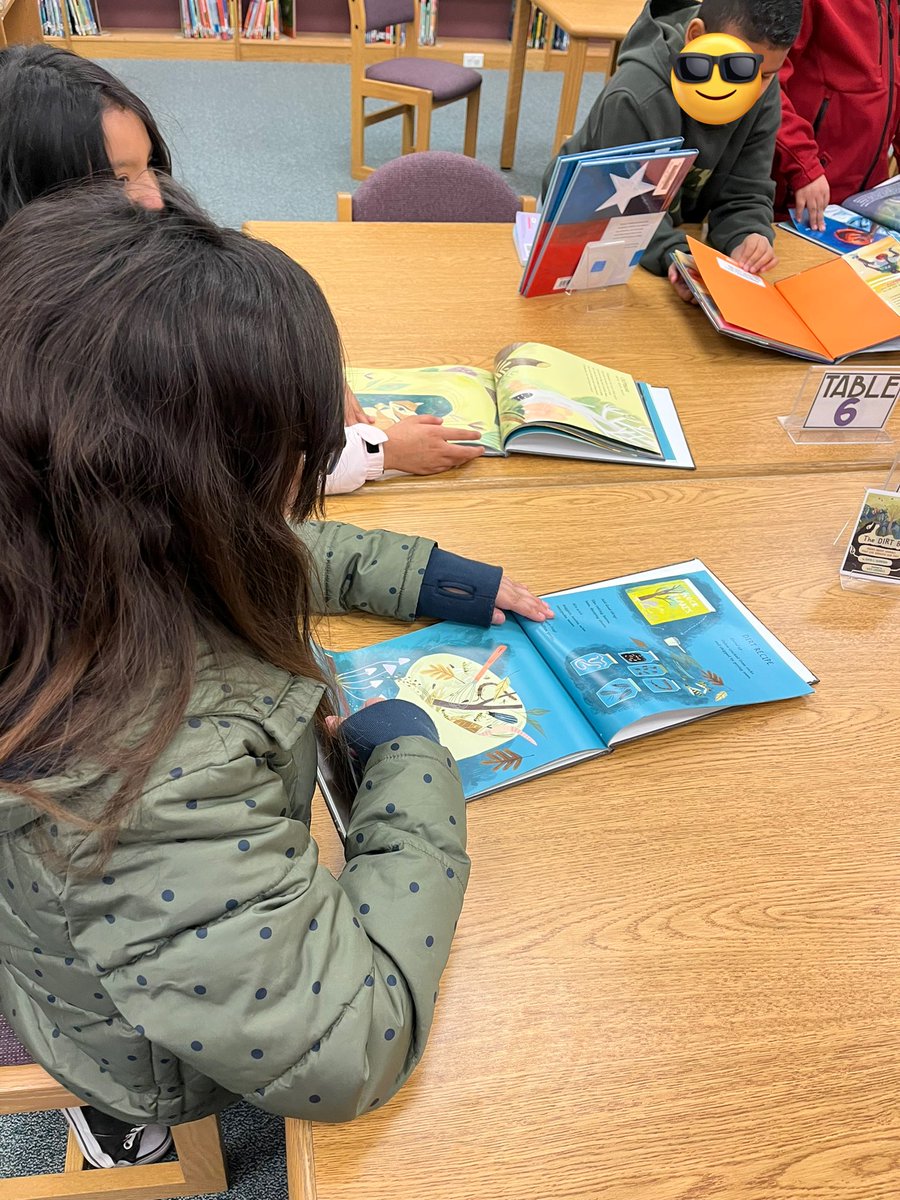 Re-reading @TBABooks with friends and having book talks in 4th this week. @BagdadLibrary can’t wait to place our vote for the next #texasbluebonnetbook winner! @principal_dlgc @LeanderISD_Lib #Read5thendecide #leanderisdlib