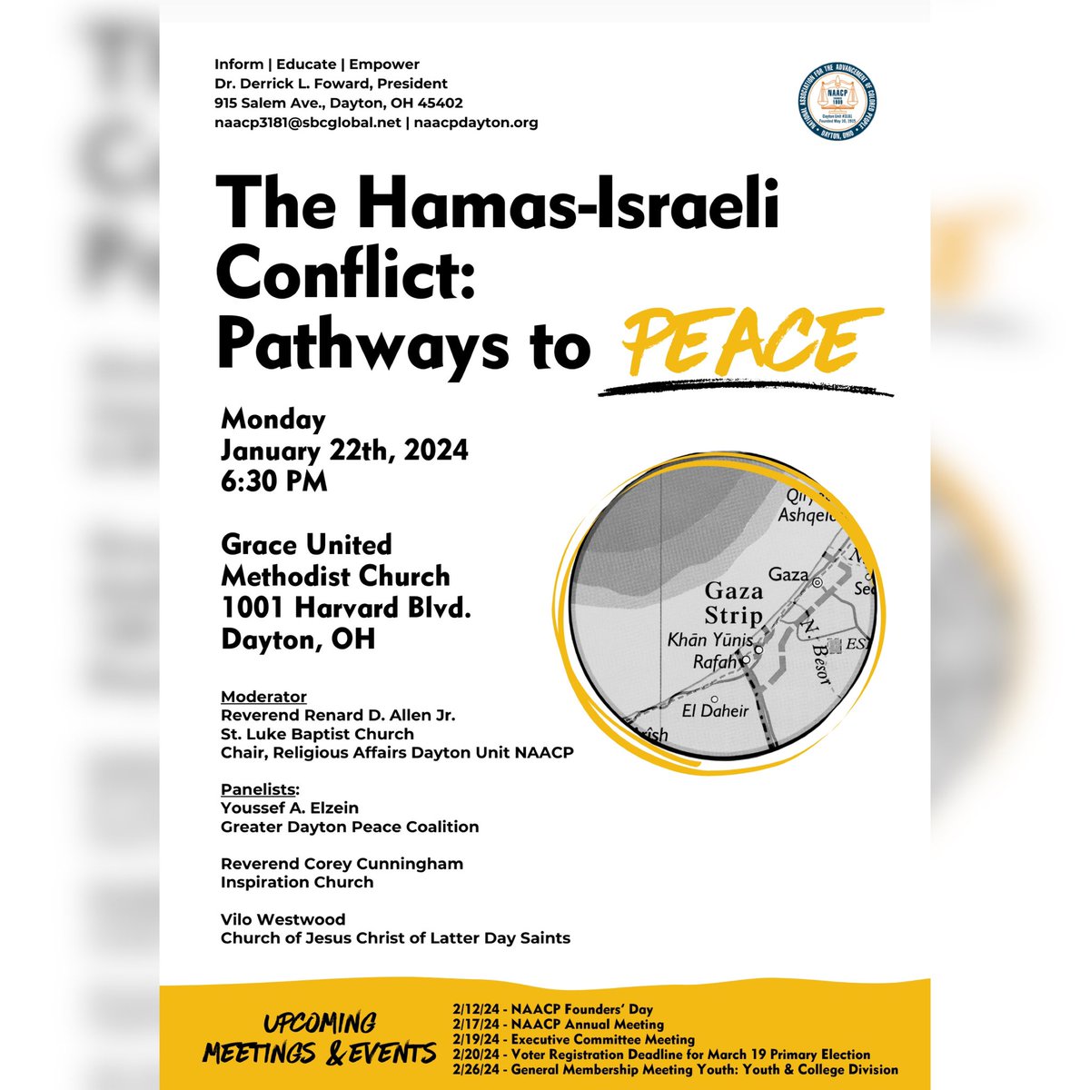 Dayton Unit NAACP tweet media