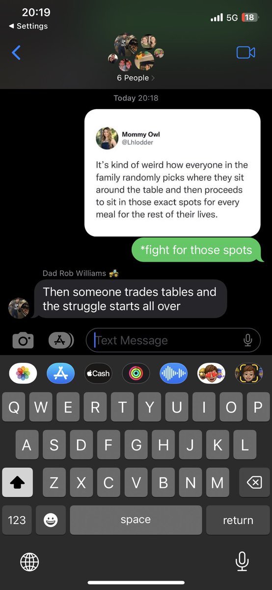 Dad’s about to start chaos in the family group chat 💀