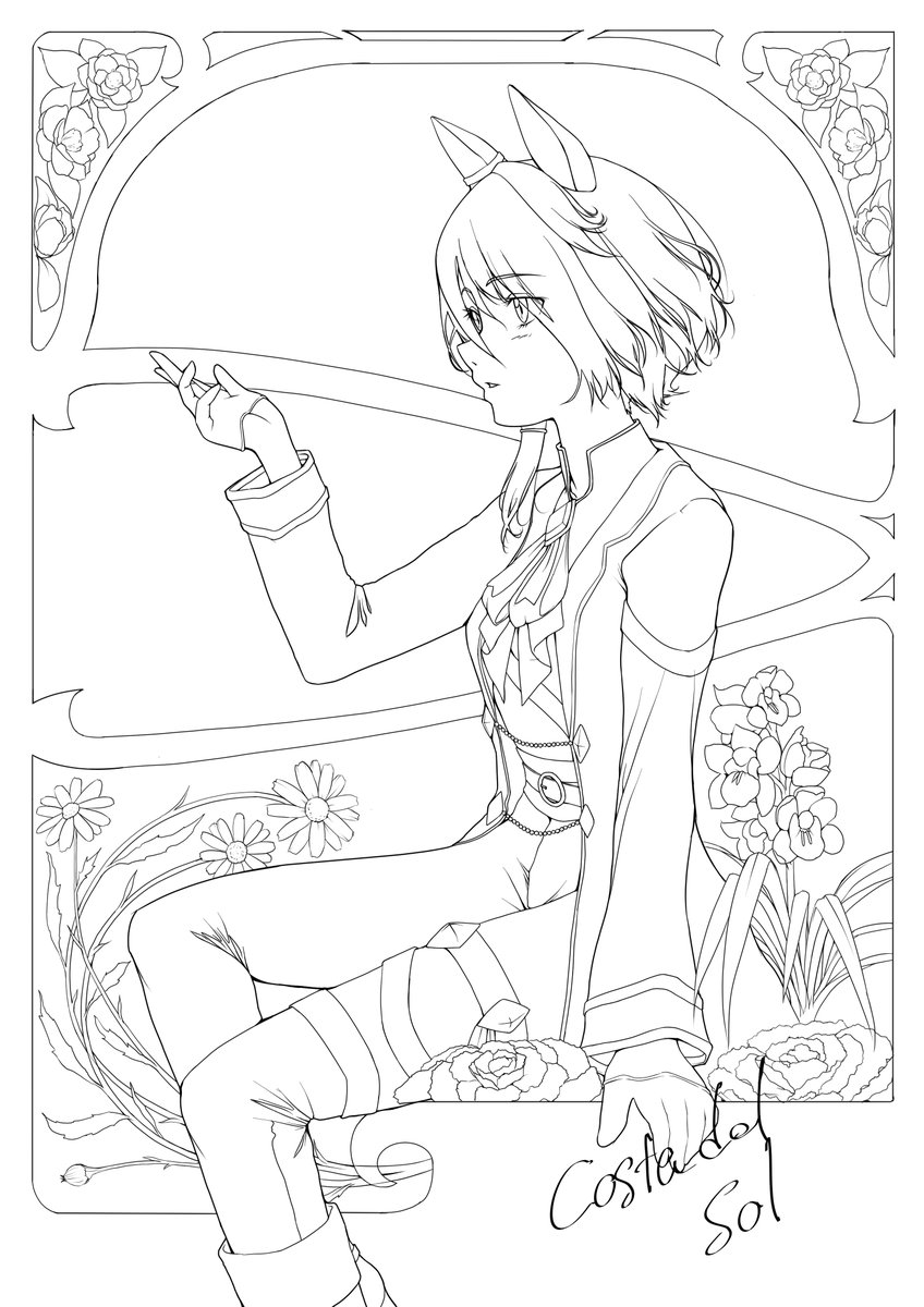 WIP
ケイエスミラクル
これから塗り・・・時間かかりそうw
#ケイエスミラクル #ウマ娘