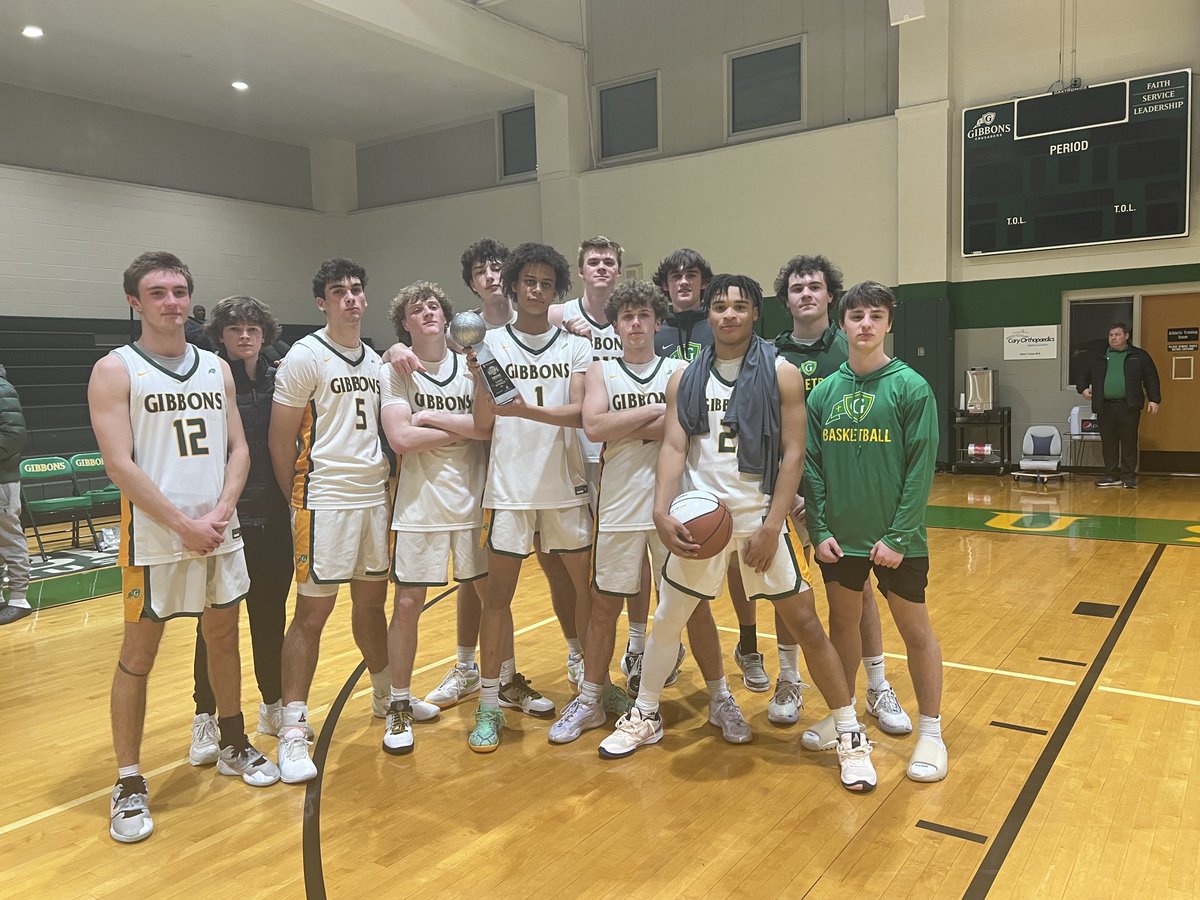 The #HSH Game Winner Trophy goes to Cardinal Gibbons! #WRDCSports
@MBball_cghsnc <a href="/cghsnc/">Cardinal Gibbons High School</a> <a href="/athleticscghsnc/">Cardinal Gibbons Athletics 🔰</a> <a href="/jaysonny91/">Jay Sonnhalter</a> <a href="/PatrickKinas/">Patrick Kinas</a> <a href="/YourAirExperts/">Air Experts</a> <a href="/westshorehome/">West Shore Home</a>