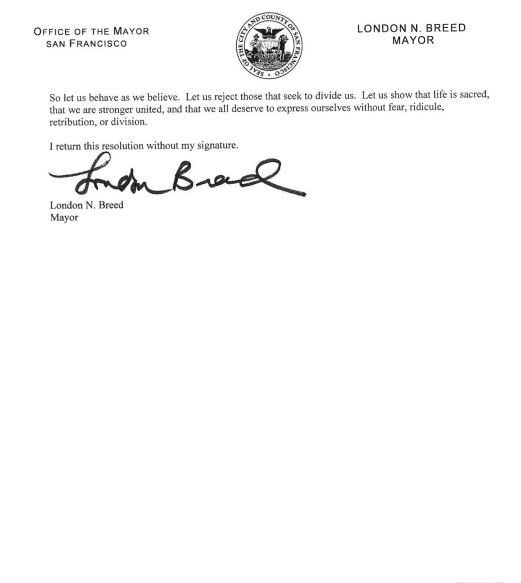 ⬇️ My statement on the Board of Supervisor’s Gaza ceasefire resolution: