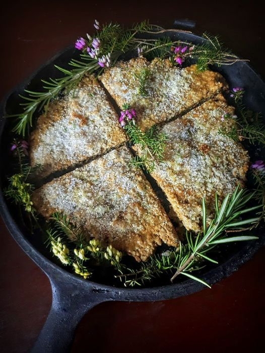 'Traditionally eaten on old-world feast days to mark the changing seasons, on Imbolc, these oatcakes were known as Bride’s or Brideys Bannock. First made for old Celtic/Gaelic goddess Brigid, and later for St. Bride of Brightness, as she is known in Scotland, both heralded and…