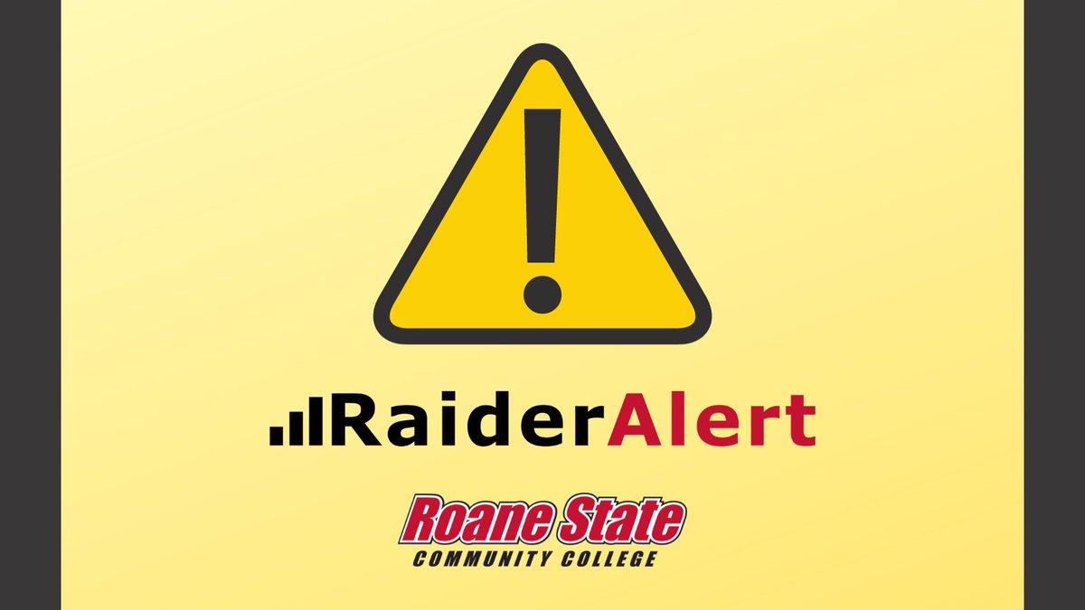 roanestate's tweet photo. RaiderAlert (1/19/24 @ 4:11pm ET): All campuses will remain closed through Monday, January 22, due to road conditions. Students should continue to check Momentum and RaiderNet email for more info about classes. College employees should work remotely Monday if possible. https://t.co/wDrZbGjw18