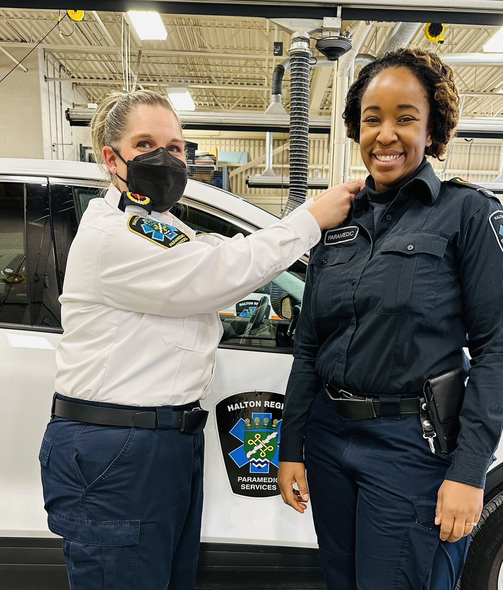 We are pleased to welcome Amanda our newest member of Halton’s Community Paramedic team.  She will be an amazing asset to our team and we are so grateful to have her on board! <a href="/ChiefGSage/">Greg Sage</a> <a href="/HaltonMedics207/">Halton Paramedic Union (OPSEU Local 207)</a> <a href="/RegionofHalton/">Halton Region</a> #communityparamedic #paramedic