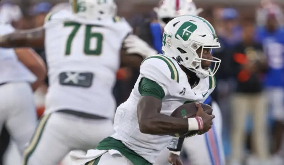 Can’t explain how excited I am to have received my 1st D1 offer from the University of North Carolina at Charlotte  🟢⚪️. <a href="/Coach_BHolmes/">Breon Holmes</a> <a href="/BiffPoggi/">Biff poggi</a> <a href="/coxmillftbl/">CMHS Football</a> @PSAdeveloplayrz <a href="/CoachM_Miller/">Mike Miller</a>