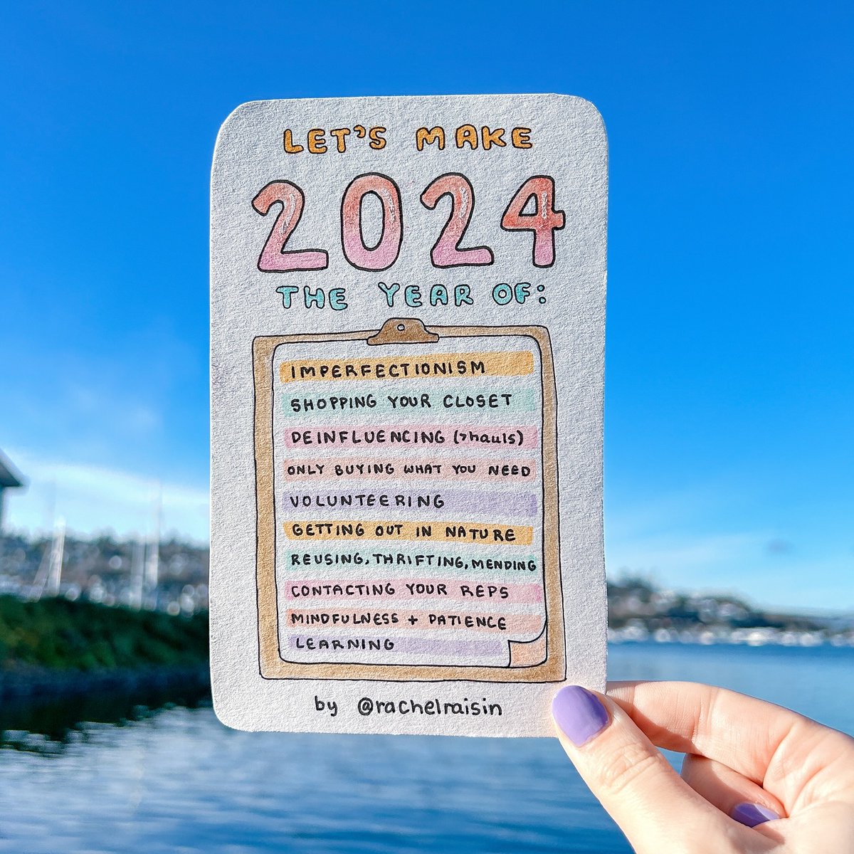 PlasticPollutes's tweet photo. Perfect imperfect goals. 🌎️ 🫶🏽 What else would you add?
By @Rachel_raisin on IG
#PlasticPollutes #BreakFreeFromPlastic #ImperfectEnvironmentalist #Goals #NewYearsResolutions #PlasticFree #PlasticArt #ThereIsNoPlanetB https://t.co/yyN1MEDWaW