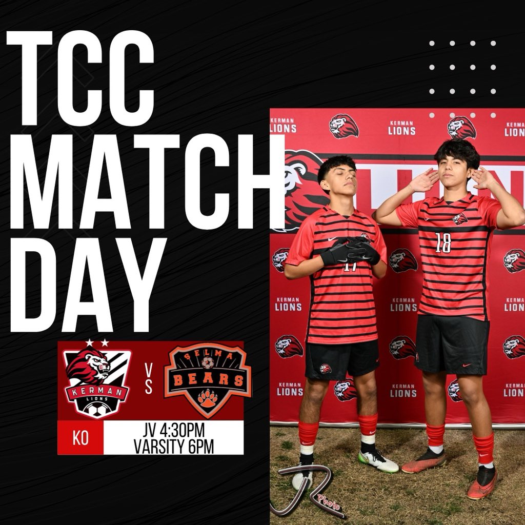 TCC MATCH DAY! We Host the Selma High Tonight. Should be a good one!