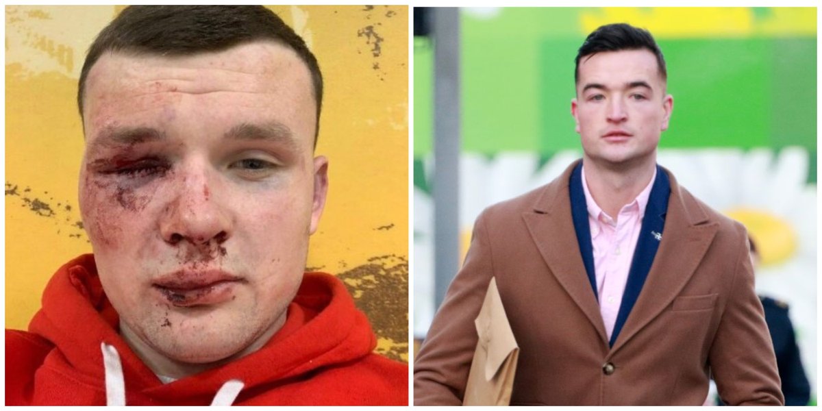 conormlally's tweet photo. Just a reminder what the victim, Cillian McCarthy, looks like in this case, he's the lad on the left below...

Judge wonders if Kyle Hayes ‘sheltered from realities of life’ during sentencing hearing

@ConorGallaghe_r has a great report here ⤵️

https://t.co/mjF3uAR0rq https://t.co/NKzCHJpIA4
