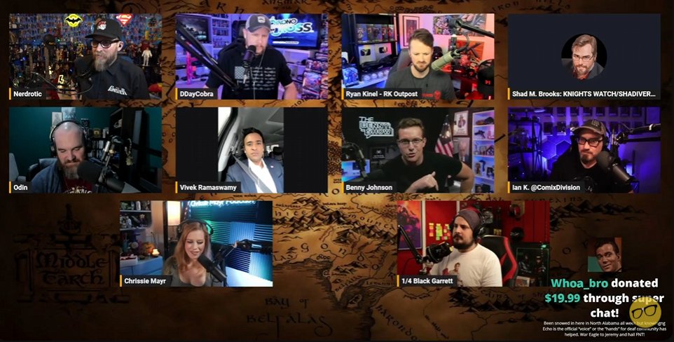 Kara_Creates's tweet image. Holy crap!
@VivekGRamaswamy is on FNT right now.
Head over to @Nerdrotics! 
youtube.com/watch?v=UxYktX…