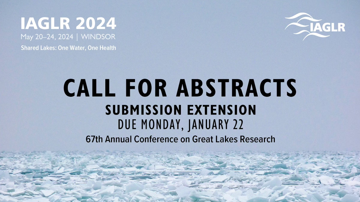 With the ice finally forming out on the #GreatLakes, now is the perfect time to grab your laptop and cozy up next to a fire while you submit your #IAGLR24 abstract. Don't miss out on the opportunity to share your #GreatLakesSci. Abstract portal: bit.ly/iaglr24cfa