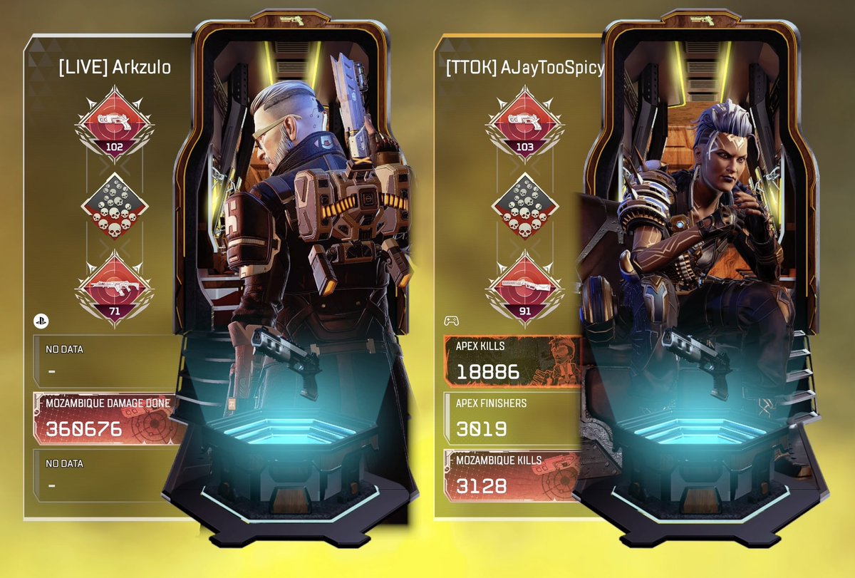 Arkzulo's tweet image. Mozam Twins 💯

#ApexLedgends #Apex #ApexLegends