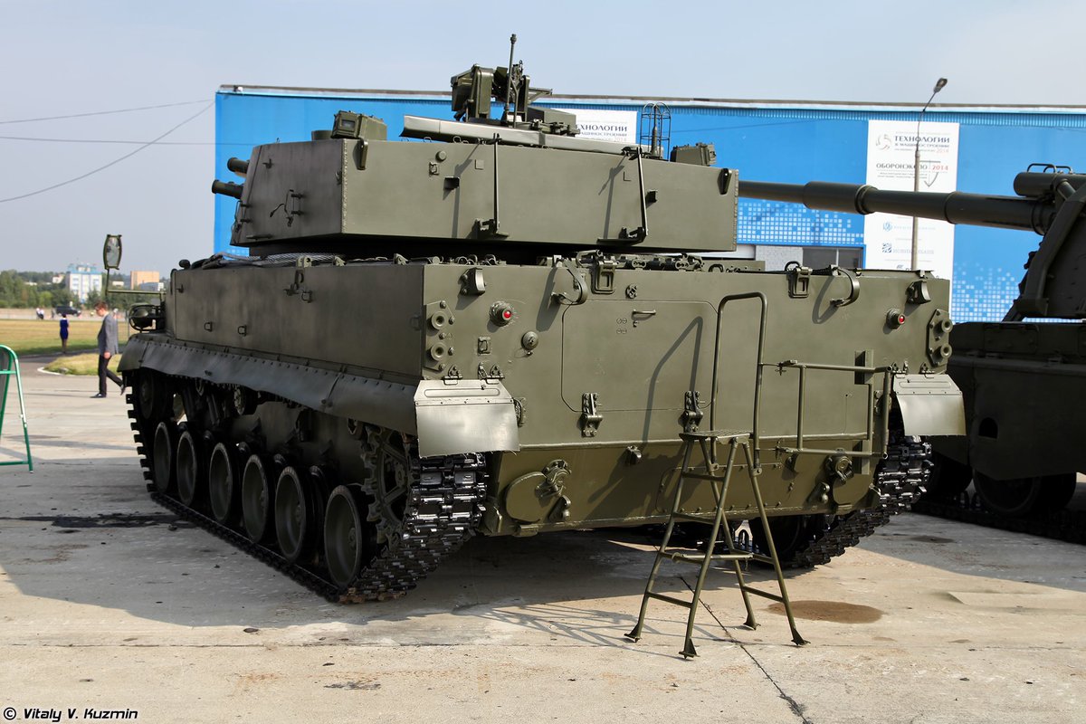 Todays odd tank is the Russian 2S31 Vena, a self propelled gun (SPG ...