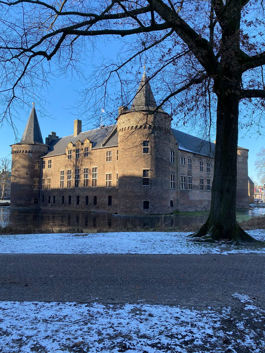 MuseumHelmond's tweet photo. Castle in the snow❄️Foto: Ruud Hakvoort. #ourcastle #helmond #beautiful #ilovesnow #wintertime https://t.co/KEc5BDKZGE