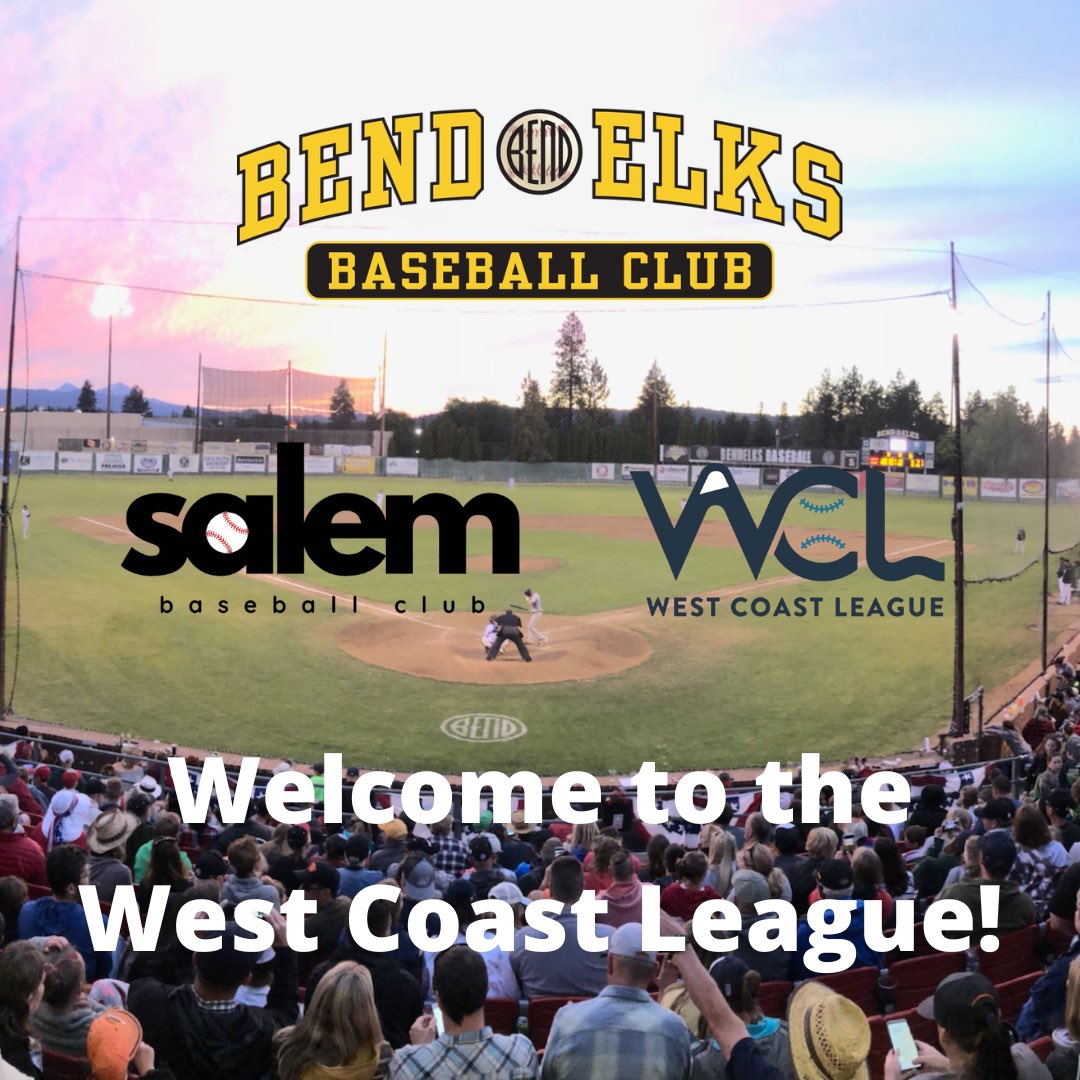 We are excited to welcome a new @WCLBaseball team in Salem! The Salem Baseball Club will have their first season in 2025. Loving the great growth of baseball in Oregon! ⚾️🦌 #BendElks