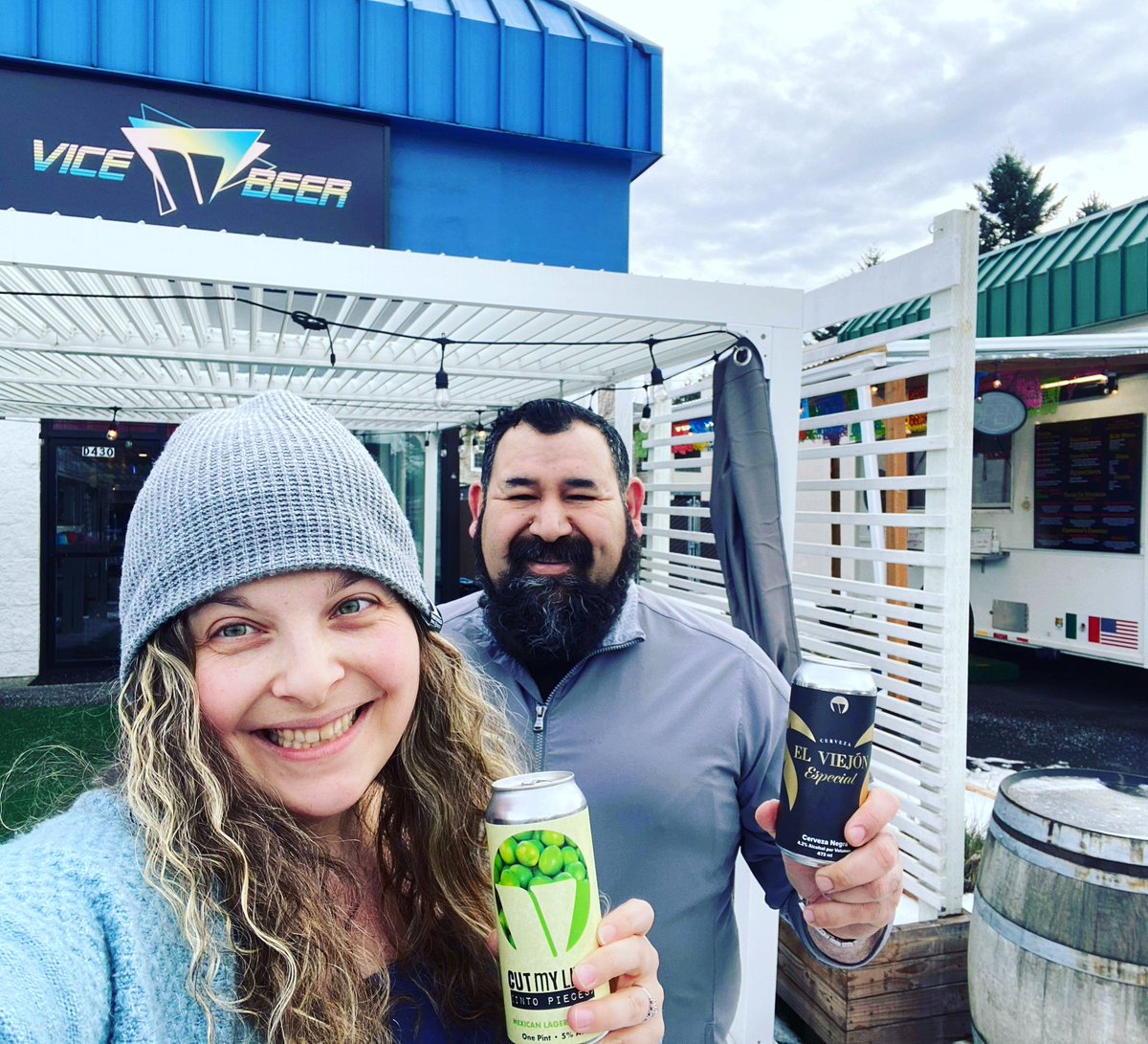 We’re back, baby! Stoked to be open like normal for the first time in forever! We’re here with Wl Viejon from 11AM-10PM (food service ends at 9PM). Grab a beer and some tacos and say hi to all the beer friends you missed during Snowmaggedon! ❄️🍺🌮