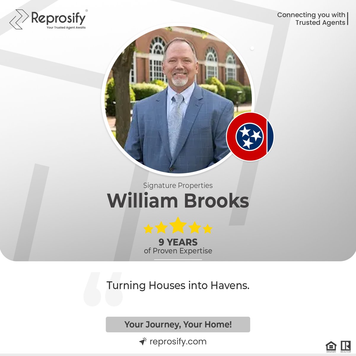 agentsreprosify's tweet image. William Brooks in Tennessee unveils the gateway to your sanctuary – follow your aspirations.

👤agents.reprosify.com/william-brooks
 
#Reprosify #AgentsReprosify #SignatureProperties #WilliamBrooks #realestate #realtor #realestateagent #Broker #Tennesseerealestate #Kingsportrealestate