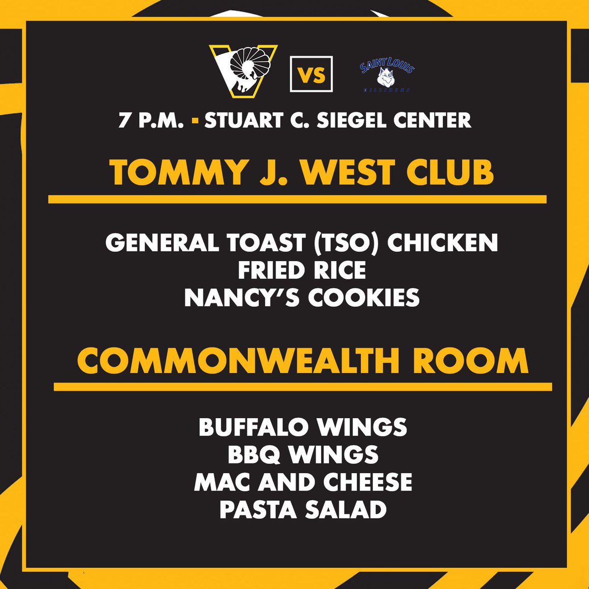 VCURAF's tweet photo. We are excited to welcome you back to the Stuart C. Siegel Center for 2000s night! 

Click below for all hospitality details for tonight's game at 7 p.m. vs. Saint Louis! 

https://t.co/tfKB8e5JM8

#LetsGoVCU https://t.co/3jkNt5i3HV