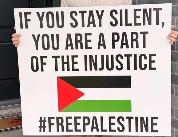 Knowledge is Power Ignorance is Destructive Learn about Palestine Speak out against our funding of Apartheid and Occupation