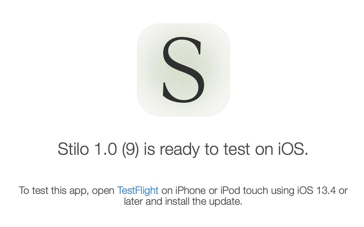 We are now testing the official Stilo iOS app — we'll run a private beta soon. Raise your hand if you want in!