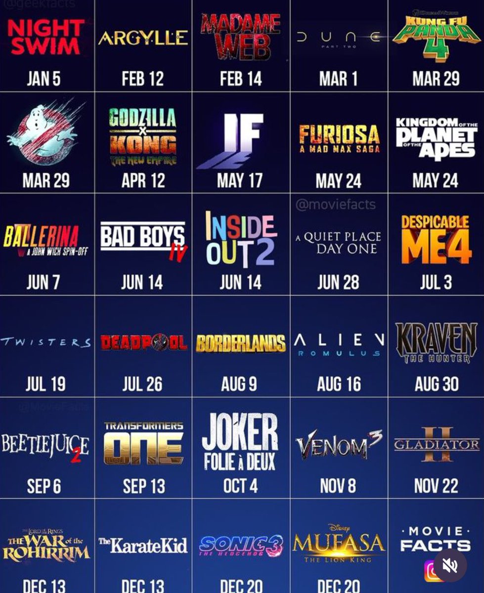 Name 3 must see Films this year