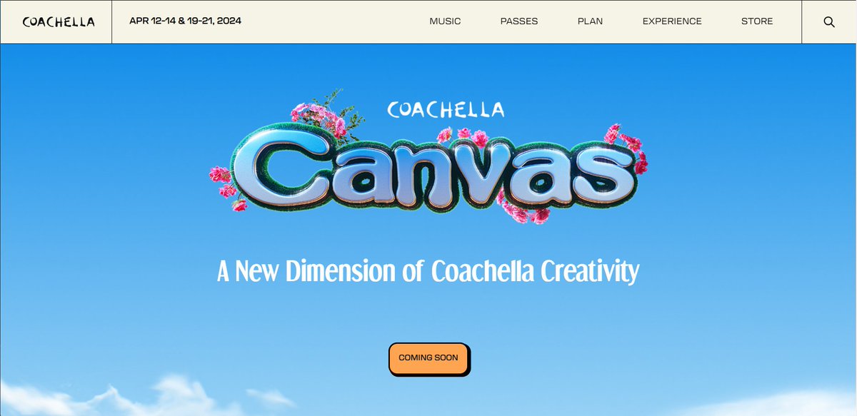 Exciting things are coming to the desert...🌵
Can't wait for the <a href="/coachella/">Coachella</a> community to experience what the team has been cooking up!
