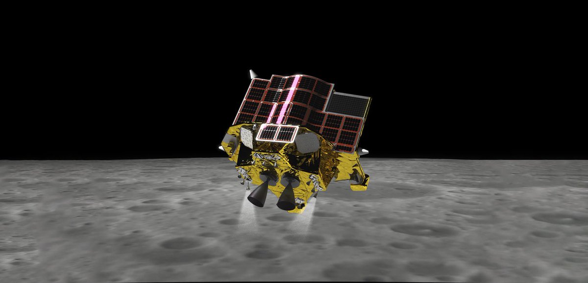 اكدت الوكالة اليابانية لاستكشاف الفضاء الجوي <a href="/JAXA_en/">JAXA(Japan Aerospace Exploration Agency)</a> (JAXA) بان المركبة الذكية (SLIM) قد هبطت بنجاح على سطح القمر بتاريخ 20 يناير 2024 عند الساعة 00:20 بتوقيت اليابان وتم الاتصال بالمركبة بعد الهبوط .

وتعتبر خامس دولة تهبط مركباتها الاستكشافية على سطح القمر بعد الإتحاد السوفيتي