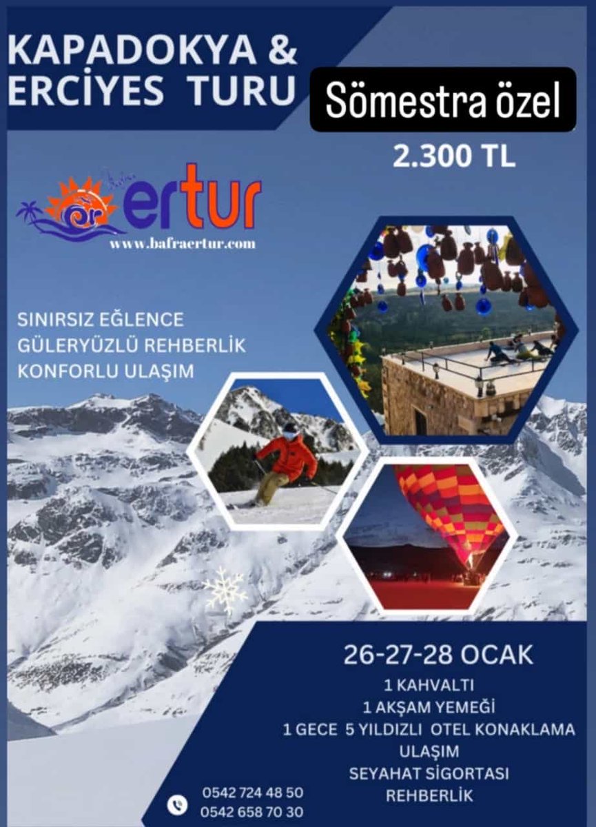 bafraertur's tweet photo. Kapadokya Erciyes Turu https://t.co/ZR0cTZHW8H