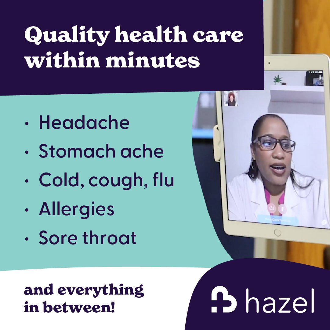 RoanokeSchools's tweet photo. Starting today, all RCPS students have access to free, on-demand physical health services through @hazelhealthinc!  Students must have a consent form on file signed by their parent/guardian to receive services. Register today: https://t.co/KYC7AhRcIT https://t.co/ysbJtmqP9I