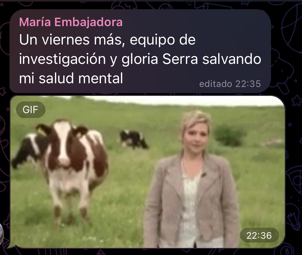 God bless <a href="/letipeletipe/">María D. Moreno</a>