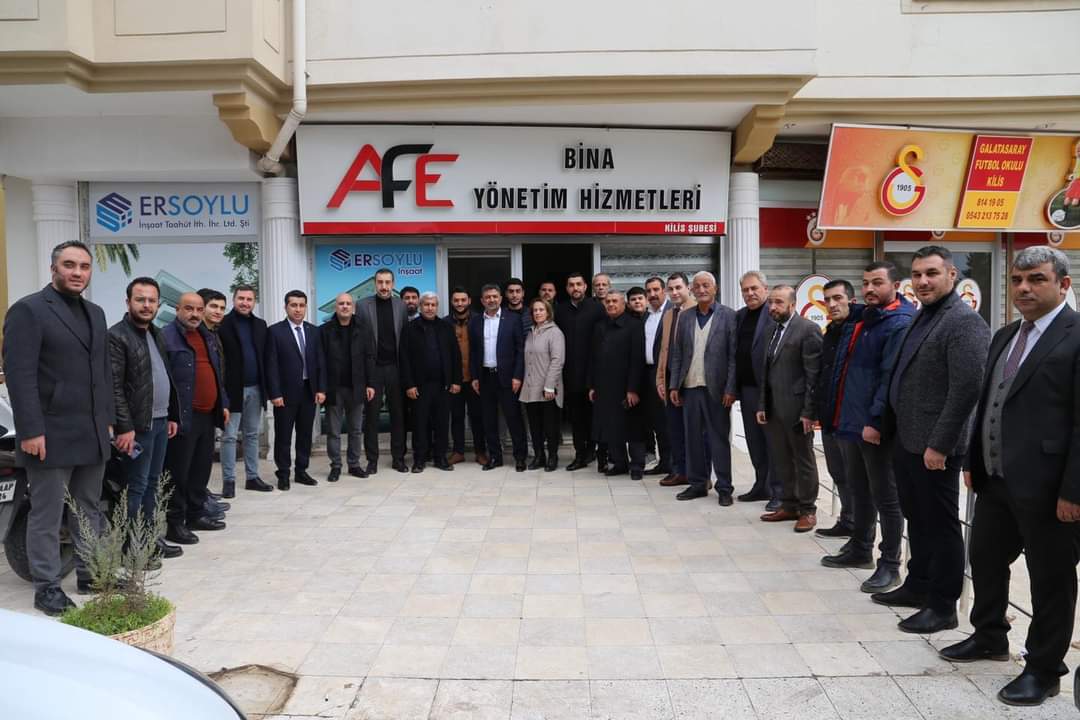 İl Başkanımız, Belediye Başkan Adayımız Ecz. Reşit POLAT, İl Gençlik ve Kadın Kolları Başkanımız ile Aday adaylarımız Mehmet TÜRK, Uzm.Dr.Fuat KARAKUŞ, Ömer Abdülkadir TÜFEKÇİYAŞAR, Osman YİMENİCİOĞLU, Faruk KIZILKAYA, Mehmet Ali ERYILMAZ ve Meral DAMA'yı ziyaret ettiler.