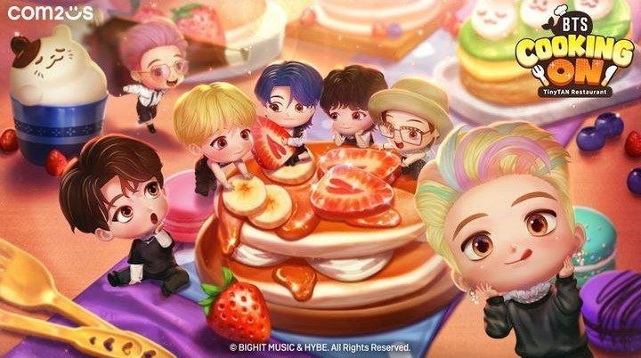 mhereonlyforbts's tweet photo. Omg apparently we are gonna have a new BTS game:

"BTS Cooking On: Tiny Tan Restaurant' is a cooking simulation game that combines the development capabilities of Grampus, a global cooking game powerhouse, and the BTS character 'Tiny Tan'. https://t.co/AXxyg7RuJm