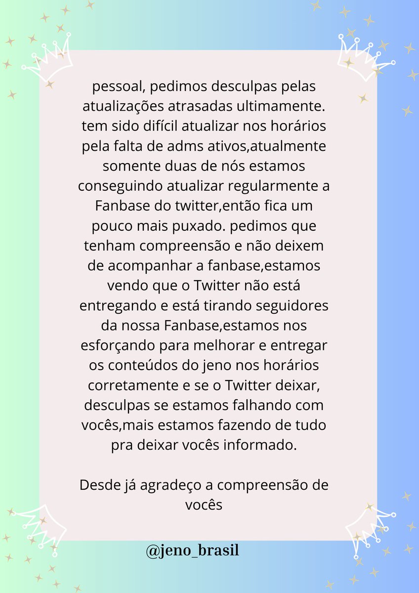[🚨] Leia com atenção pessoal por favor.