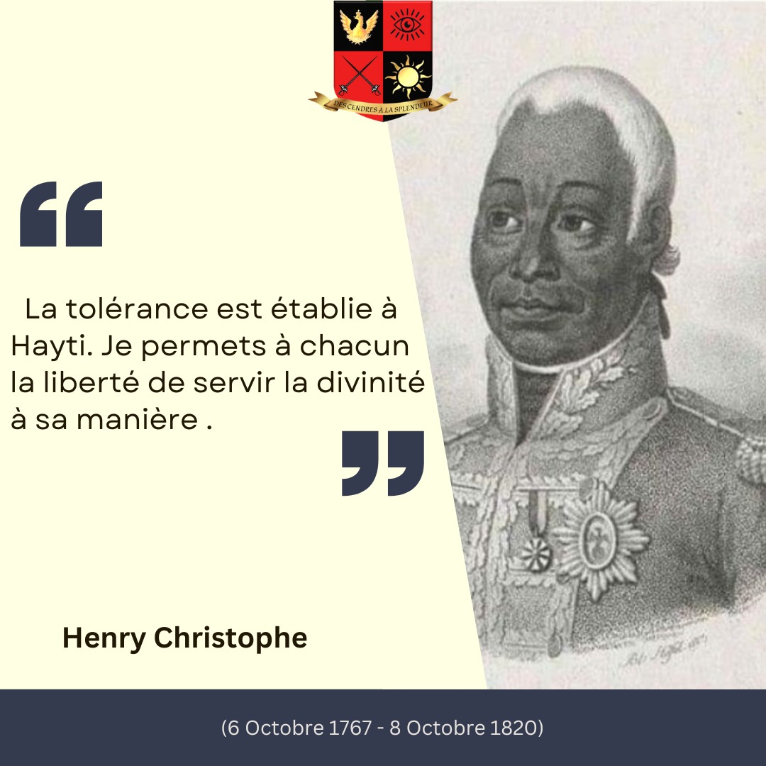 ⬛🟥 #TOLERANCE

#libertedeculte #respectdescroyances
#henrychristophe #henrichristophe #leroibatisseur #wakristof #marielouisecoidavid #blackking #haiti #hayti #ayiti #heritagechristophien #jerenaisdemescendres #lesamisdelareine #okap #sanssouci #milot #caphaitien #blackhistory
