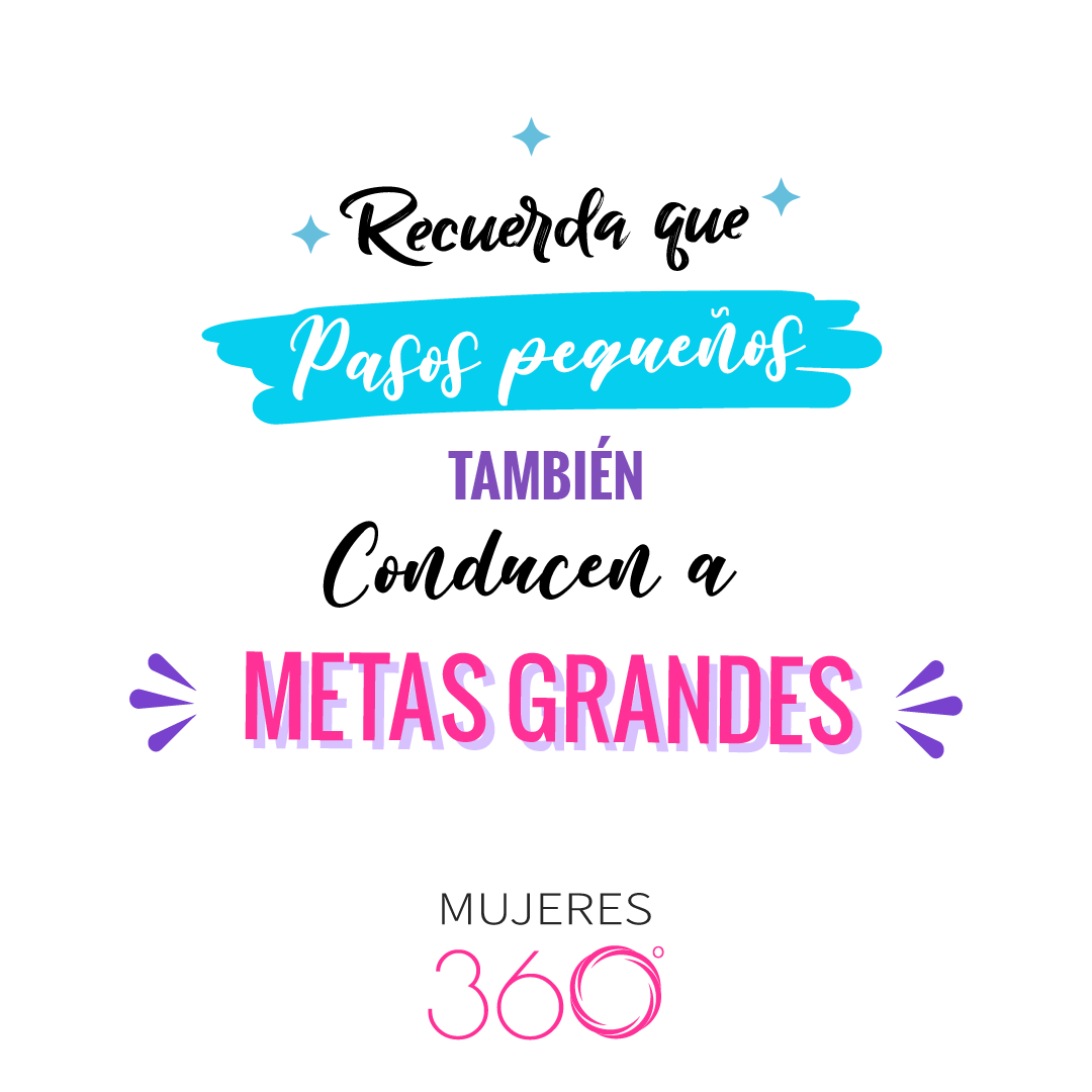 Todo lo grande comienza siendo pequeño. Disfruta del proceso que te llevará a tu meta. 😉
#Mujeres360 #AmoLaTecnología #ConstruyendoTuFuturo