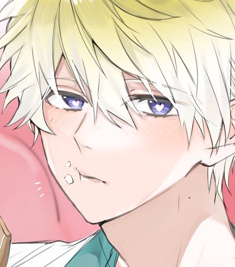 「blonde hair heart-shaped pupils」 illustration images(Latest)
