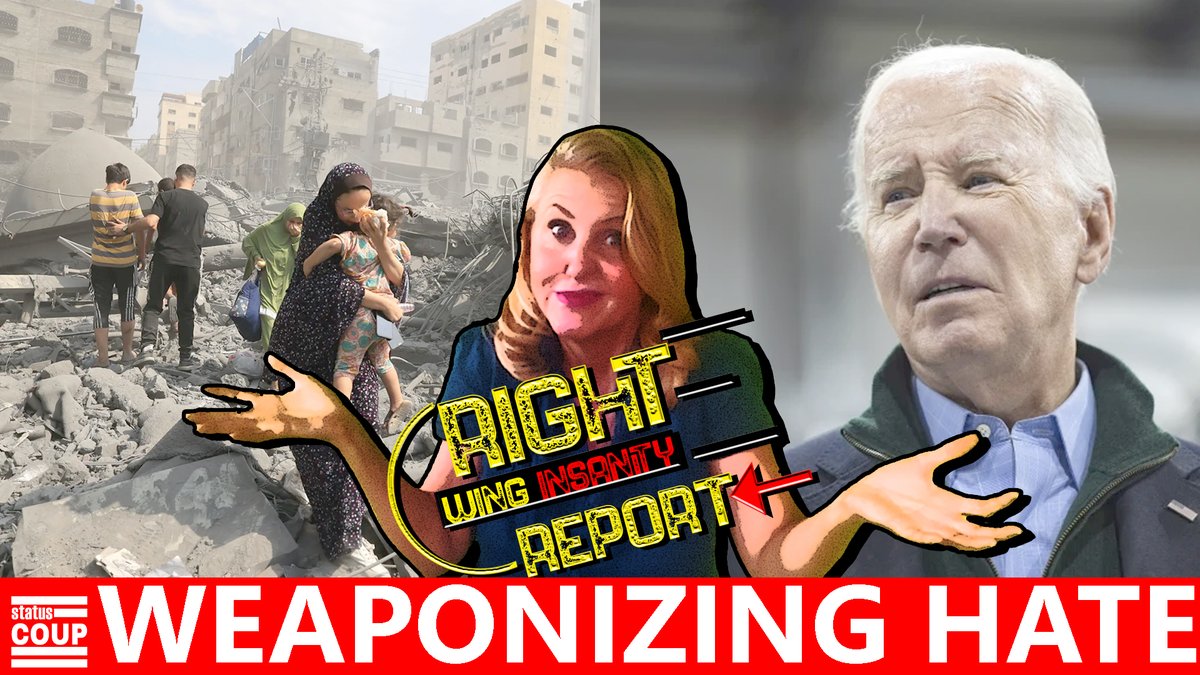 How Warmongers are WEAPONIZING Antisemitism to Deflect From Israel Slaughtering Palestinians w/ @TinaDesireeBerg and guests @MJPlitnick @saharazizlaw PREMIERING NOW: youtu.be/D9dQx54KsTM?si…