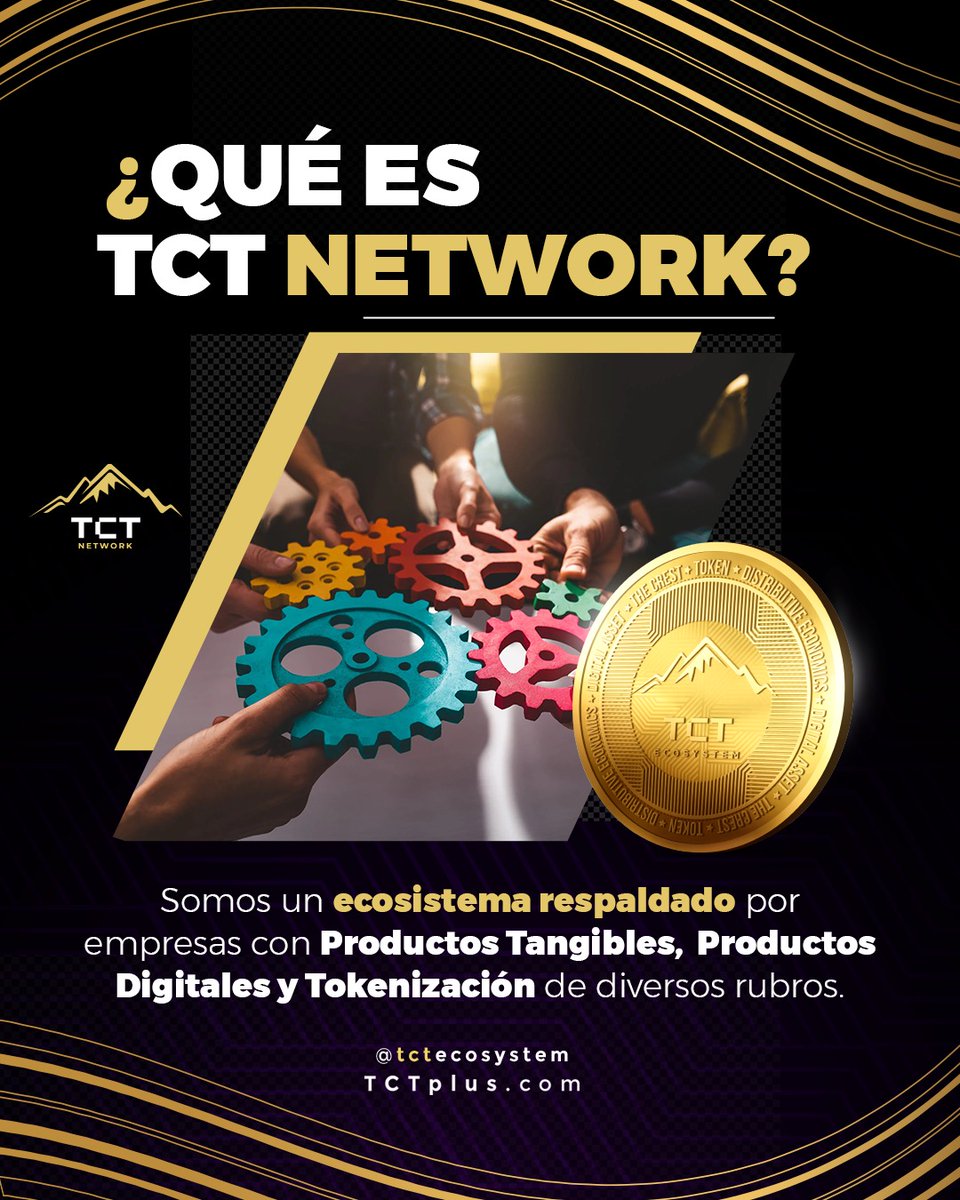 TCTecosystem's tweet photo. Únete a nosotros en la vanguardia de la innovación y sé parte de una comunidad que impulsa el futuro financiero de manera eficiente y accesible. 🌐💡

Únete ahora ⬇️
 https://t.co/aLCcxH7eED
#EcosistemaEmpresarial #InnovaciónEmpresarial #Tokenización #BinanceChain #TCT https://t.co/6JRYLyxZIV
