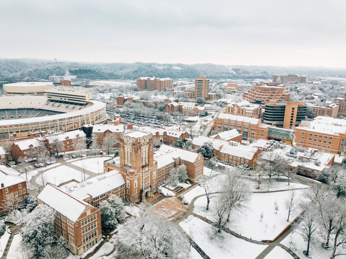Drone pic of University of Tennessee