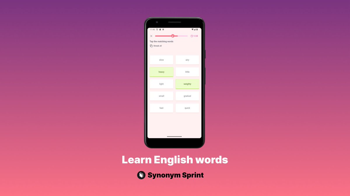 Synonym Sprint is officially live and in beta!

Go play it free of charge at:
synonymsprint.com

Leave your feedback in my DMs or join the official Discord server:
discord.gg/XpVgm8wf

More updates to follow!