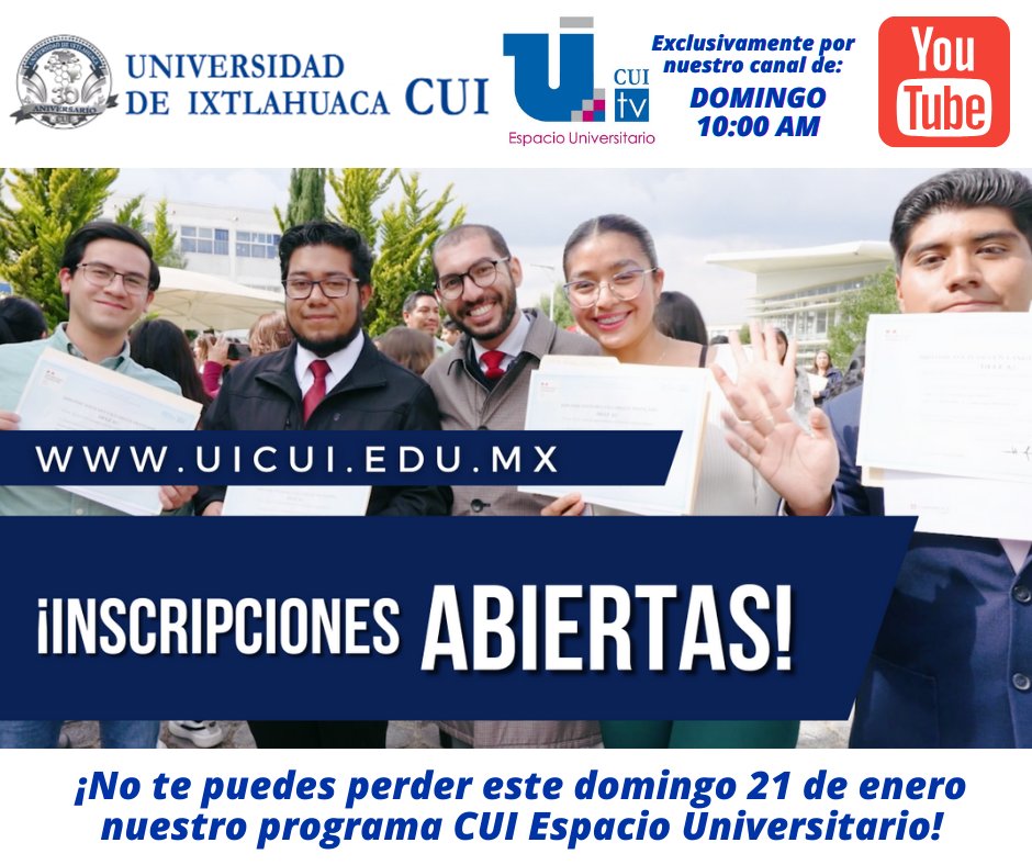 Universidad de Ixtlahuaca CUI tweet media