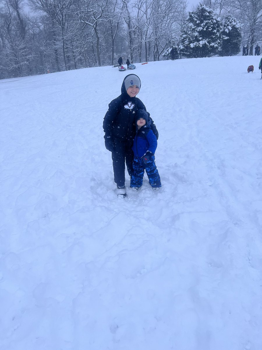 Ash_Jenkins14's tweet photo. JJ is two for two for the snow day magic! ⛄️❄️ https://t.co/dJCW3MpABT