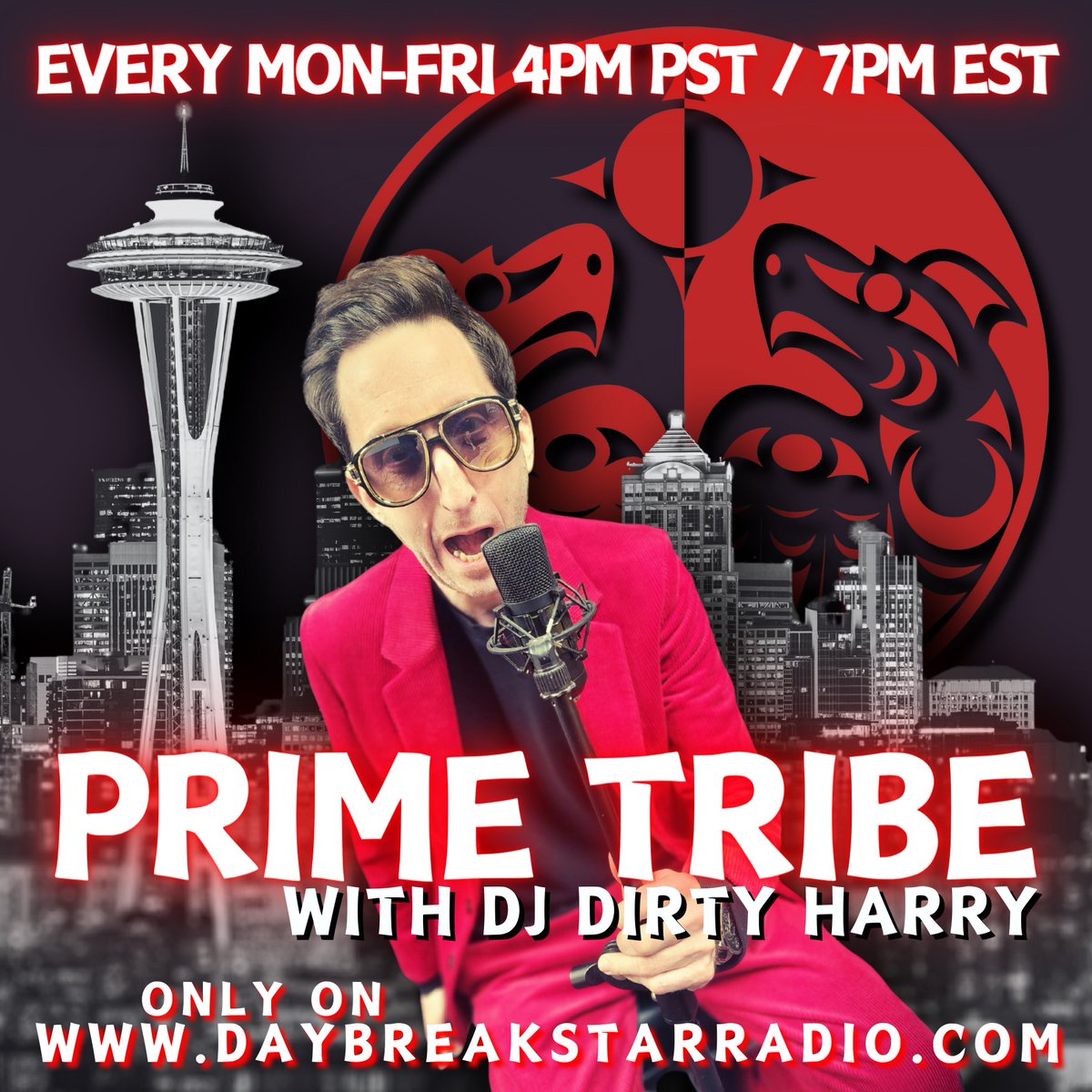 DaybreakRadio's tweet image. 🚦🎉 Big News! The Traffic Jam is now "Prime Tribe" with DJ Dirty Harry on Daybreak Star Radio! 🎶
🎙️ Tune in Mon-Fri at 4 PM PST/7 PM EST
🆕 To celebrate the new name, we're going BIG with giveaways for a couple weeks!
#PrimeTribe #DJDirtyHarry #DaybreakStarRadio #RadioGiveaway