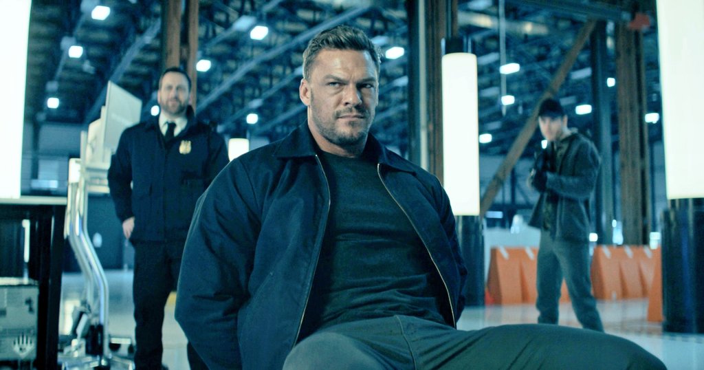 #REACHER Slippery slope. I carry a spare shirt, pretty soon I'm carrying spare pants. Then I'd need a suitcase. Next thing I know, I've got a house and a car and a savings plan and I'm filling out all kinds of forms. Patiently waiting for S3 , hopefully it will be Tripwire