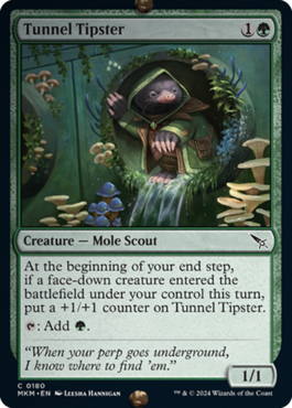 A cute Mole that Ramps and loves disguises. More previews at mtgpreviews.com #MTGRavnica Source: twitter.com/wizards_magic/… 🎨: @LeeshaHannigan