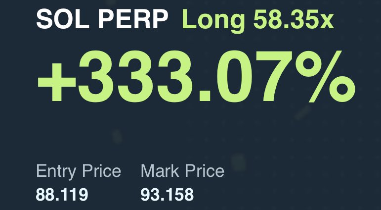 I alerted these 2 things perfectly in the GM🤑 telegram t.me/GMGMers

✅ long $sol @ $88 
✅ take good profits @ pico top b4 the bigger pull back $9470

love seeing all the profit screen shots people are sharing 🤑🤑🤑