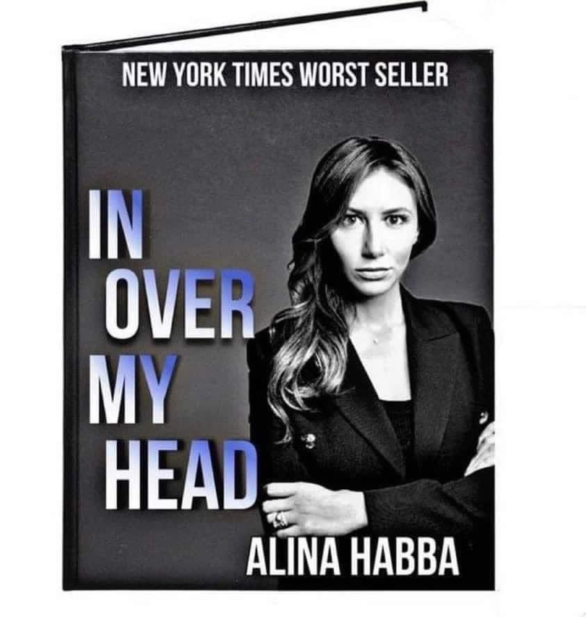 Alina Habba is working on her autobiography.