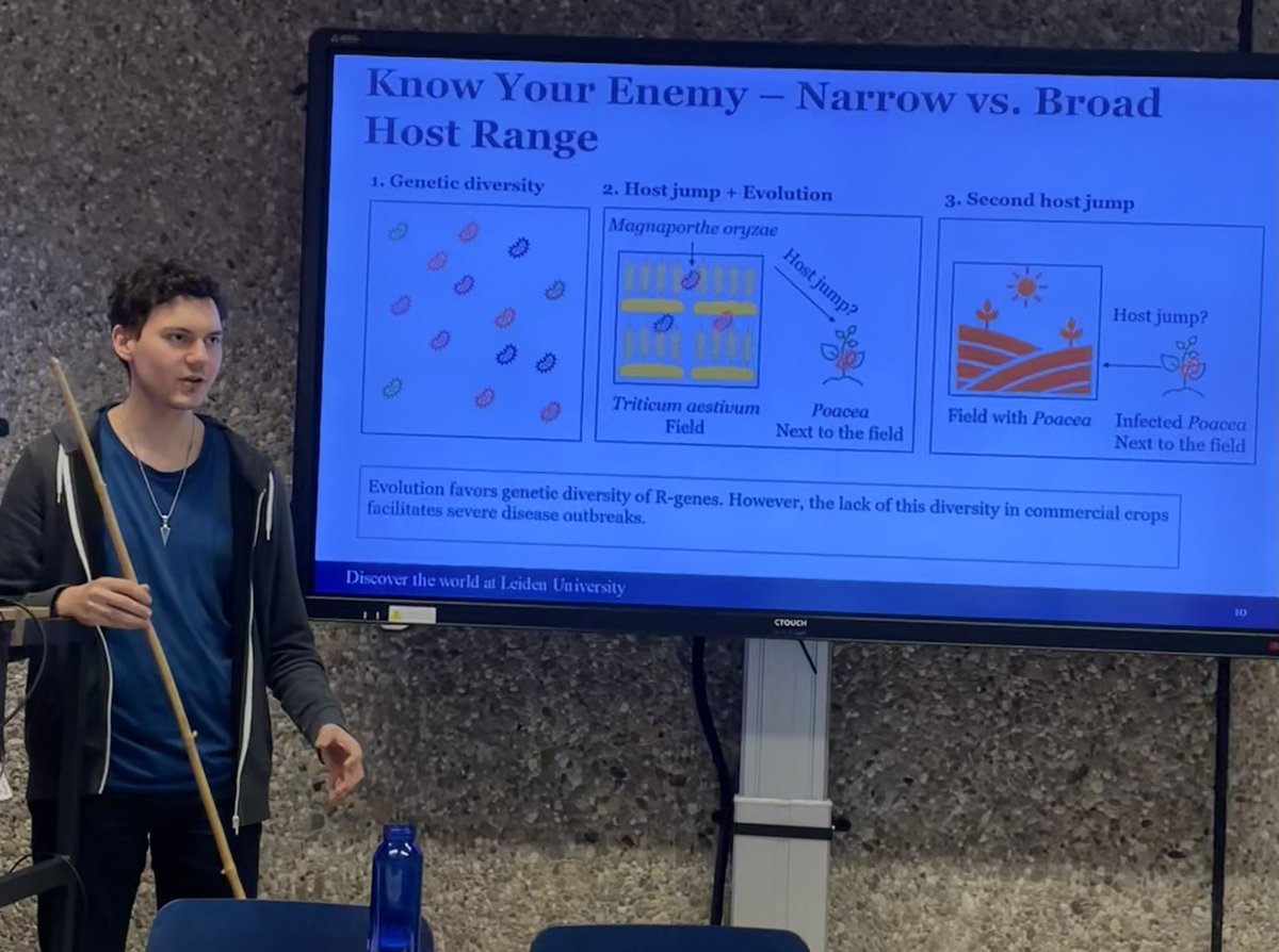 Pingtao Ding (he/him) (@sardineboy_ding) on Twitter photo #proudsupervisor
Today my #MSc #student brought his own baking to the lab meeting to celebrate his 23rd birthday š
& He also gave us a fantastic presentation for his Book Exam on the topic of plant pathogenesis
<a href="/dinglab_plants/">DingLab</a> <a href="/LeidenBiology/">LeidenBiology</a> <a href="/UniLeiden/">Universiteit Leiden</a> #proudsupervisor
Today my #MSc #student brought his own baking to the lab meeting to celebrate his 23rd birthday š
& He also gave us a fantastic presentation for his Book Exam on the topic of plant pathogenesis
<a href="/dinglab_plants/">DingLab</a> <a href="/LeidenBiology/">LeidenBiology</a> <a href="/UniLeiden/">Universiteit Leiden</a>